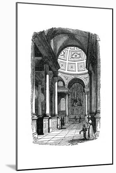 St Stephen's Church, Walbrook, London, 1833-Jackson-Mounted Giclee Print