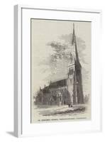 St Stephen's Church, Westbourne-Park, Paddington-null-Framed Giclee Print