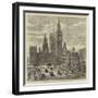 St Stephen's Club, on the Victoria Embankment, Westminster-Henry William Brewer-Framed Giclee Print