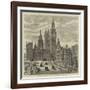 St Stephen's Club, on the Victoria Embankment, Westminster-Henry William Brewer-Framed Giclee Print