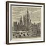 St Stephen's Club, on the Victoria Embankment, Westminster-Henry William Brewer-Framed Giclee Print