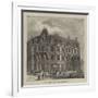 St Stephen's Club, Thames Embankment-null-Framed Giclee Print