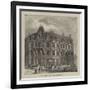 St Stephen's Club, Thames Embankment-null-Framed Giclee Print