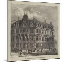 St Stephen's Club, Thames Embankment-null-Mounted Giclee Print