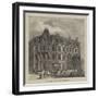 St Stephen's Club, Thames Embankment-null-Framed Giclee Print