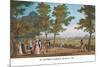 St. Stephen's Green, Dublin, 1796-James Malton-Mounted Premium Giclee Print