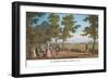 St. Stephen's Green, Dublin, 1796-James Malton-Framed Art Print