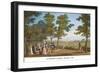 St. Stephen's Green, Dublin, 1796-James Malton-Framed Art Print