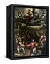 St Stephen's Martyrdom-Giulio Romano-Framed Stretched Canvas