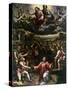 St Stephen's Martyrdom-Giulio Romano-Stretched Canvas