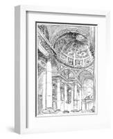 St Stephen's Walbrook, 1899-Reginald Blomfield-Framed Giclee Print