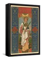 St Stephen-English School-Framed Stretched Canvas