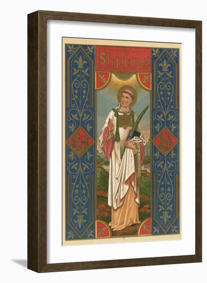 St Stephen-English School-Framed Giclee Print