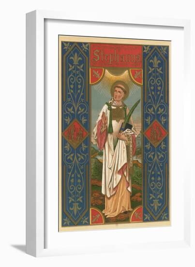 St Stephen-English School-Framed Giclee Print