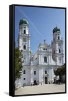 St. Stephens Cathedral, Passau, Lower Bavaria, Germany, Europe-Rolf Richardson-Framed Stretched Canvas