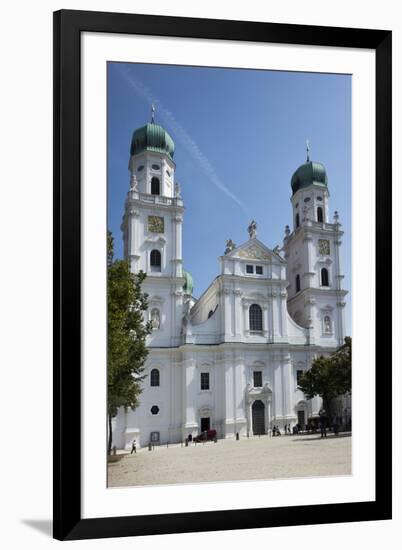 St. Stephens Cathedral, Passau, Lower Bavaria, Germany, Europe-Rolf Richardson-Framed Photographic Print