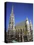 St Stephens Cathedral, (Stephansdom), Vienna, Austria-Peter Thompson-Stretched Canvas