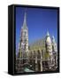 St Stephens Cathedral, (Stephansdom), Vienna, Austria-Peter Thompson-Framed Stretched Canvas