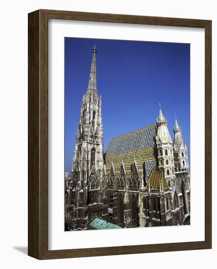 St Stephens Cathedral, (Stephansdom), Vienna, Austria-Peter Thompson-Framed Photographic Print