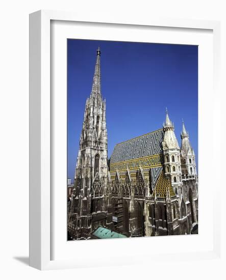 St Stephens Cathedral, (Stephansdom), Vienna, Austria-Peter Thompson-Framed Photographic Print