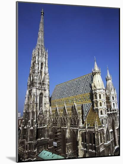 St Stephens Cathedral, (Stephansdom), Vienna, Austria-Peter Thompson-Mounted Photographic Print