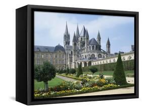 St. Stephens Christian Church, Abbaye Aux Hommes, Caen, Basse Normandie (Normandy), France-Philip Craven-Framed Stretched Canvas