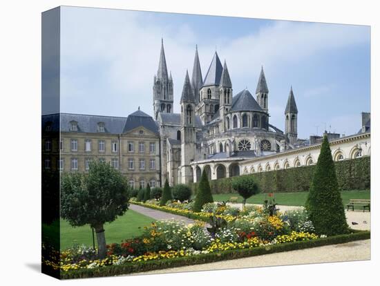 St. Stephens Christian Church, Abbaye Aux Hommes, Caen, Basse Normandie (Normandy), France-Philip Craven-Stretched Canvas