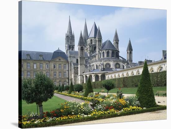 St. Stephens Christian Church, Abbaye Aux Hommes, Caen, Basse Normandie (Normandy), France-Philip Craven-Stretched Canvas