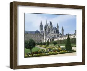 St. Stephens Christian Church, Abbaye Aux Hommes, Caen, Basse Normandie (Normandy), France-Philip Craven-Framed Photographic Print