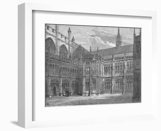 St Stephens Cloisters, 1897-null-Framed Giclee Print