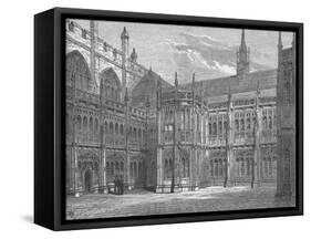 St Stephens Cloisters, 1897-null-Framed Stretched Canvas