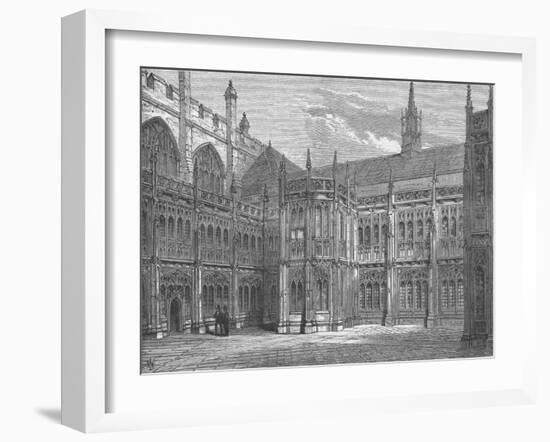 St Stephens Cloisters, 1897-null-Framed Giclee Print