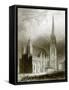 St. Stephens, Vienna-English-Framed Stretched Canvas