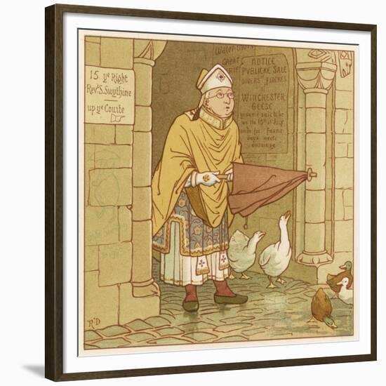 St Swithin, Dudley, Maxims-Robert Dudley-Framed Premium Giclee Print