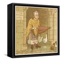 St Swithin, Dudley, Maxims-Robert Dudley-Framed Stretched Canvas