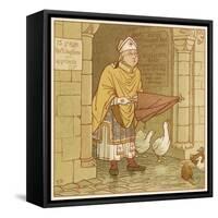 St Swithin, Dudley, Maxims-Robert Dudley-Framed Stretched Canvas