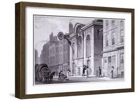 St Swithin London Stone, London, 1831-James Tingle-Framed Giclee Print