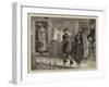 St Swithin'S, Jonas Hanway and His Umbrella-Sir James Dromgole Linton-Framed Giclee Print