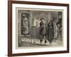 St Swithin'S, Jonas Hanway and His Umbrella-Sir James Dromgole Linton-Framed Giclee Print