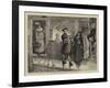 St Swithin'S, Jonas Hanway and His Umbrella-Sir James Dromgole Linton-Framed Giclee Print