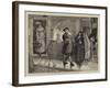 St Swithin'S, Jonas Hanway and His Umbrella-Sir James Dromgole Linton-Framed Giclee Print