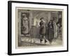St Swithin'S, Jonas Hanway and His Umbrella-Sir James Dromgole Linton-Framed Giclee Print