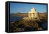 St. Theodoron Lighhouse, Argostoli, Cephalonia, Ionian Islands, Greek Islands, Greece, Europe-Tuul-Framed Stretched Canvas