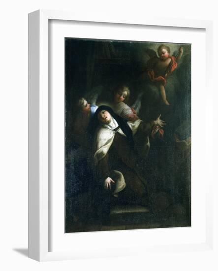 St Theresa of Avila, C1634-1689-Thomas Blanchet-Framed Giclee Print