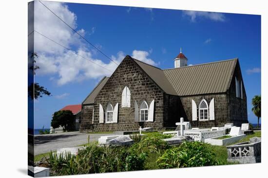 St. Thomas Anglican Church Built in 1643-Robert Harding-Stretched Canvas