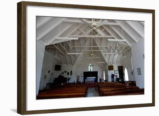 St. Thomas Anglican Church Built in 1643-Robert Harding-Framed Photographic Print