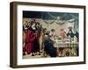 St. Thomas Aquinas (1214-74) and Louis IX (1215-70)-Niklaus Manuel-Framed Giclee Print