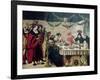 St. Thomas Aquinas (1214-74) and Louis IX (1215-70)-Niklaus Manuel-Framed Giclee Print