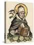 St Thomas Aquinas, 13th Century Italian Philosopher and Theologian-null-Stretched Canvas