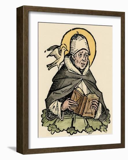 St Thomas Aquinas, 13th Century Italian Philosopher and Theologian-null-Framed Giclee Print